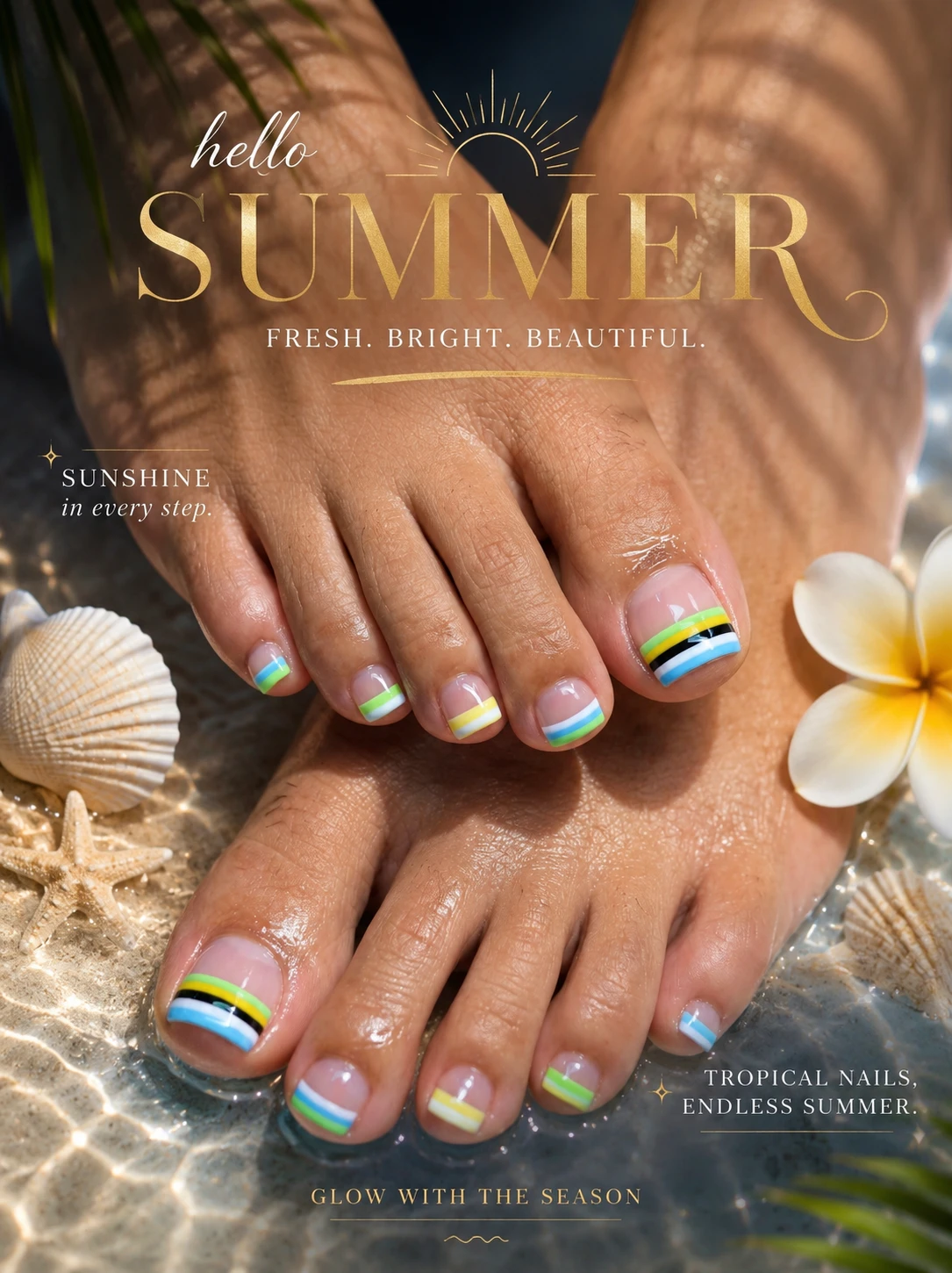 Summer Pedi
